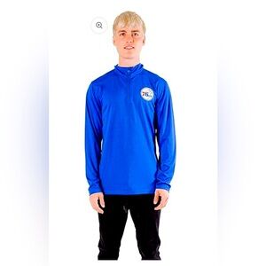 NBA 76er’s Men’s 1/4 Zip